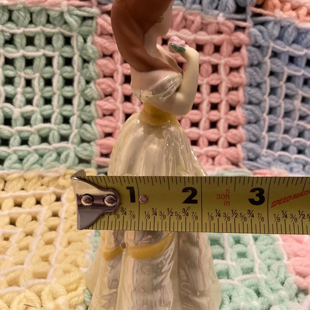 SOLD in Bundle // Belle Disney Beauty and the Beast Ballroom Yellow Dress Figure - Picture 13 of 15